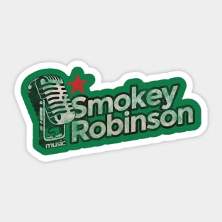 Smokey Robinson Vintage Sticker